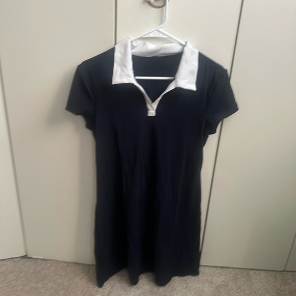 Splits59 polo airweight dress indigo - Picture 4 of 4